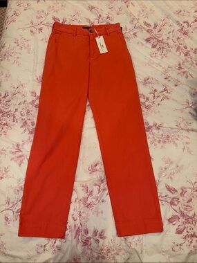 Vineyard Vines Bright Orange-coral  Chinos
